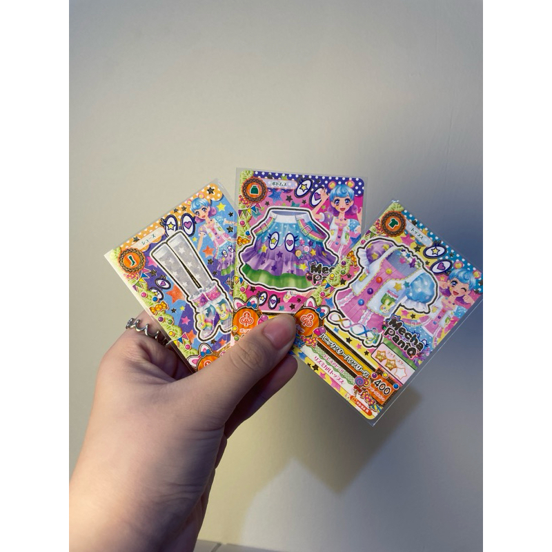 AIKATSU SERIES MECHA PANIQ NINA DOJIMA FEVER RARE CARD PANIQ STAR SET