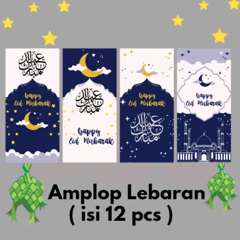 

TERLARIS AMPLOP LEBARAN / AMPLOP LEBARAN AESTHETIC ISI 12 PCS / AMPLOP ANGPAO LEBARAN IDUL FITRI 2025 BESAR ISLAMI / EID MUBARAK / AMPLOP IDUL FITRI GLOSSY TEBAL / EID ENVELOPE / AMPLOP ESTETIK 2025 / IDUL FITRI CUTE RUSTIC TERBARU / MARHABAN YA RAMADHAN