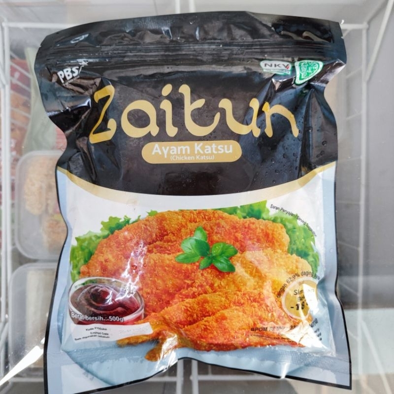 

Zaitun Chicken Katsu 500g Ayam Katsu