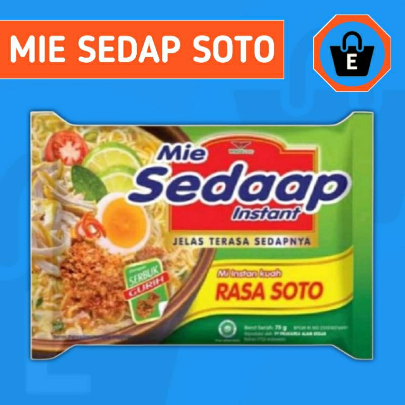 

(PAKCKING KARDUS) Mie Sedap Soto Madura (Packing Aman)