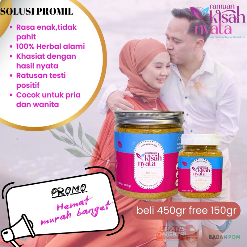 

(PPROMIL) Ramuan Kisah Nyata BUNDLING | Promil Ampuh | Alami | Program Hamil | Melancarkan Haid | Keputihan | Pria Wanita