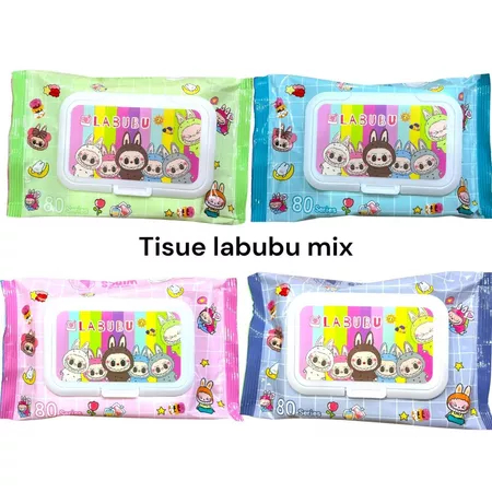 EA TISU BASAH BAYI ISI 80 LEMBAR TISU BASAH BABY WIPES WET Tanpa Parfum Pewangi & Alkohol