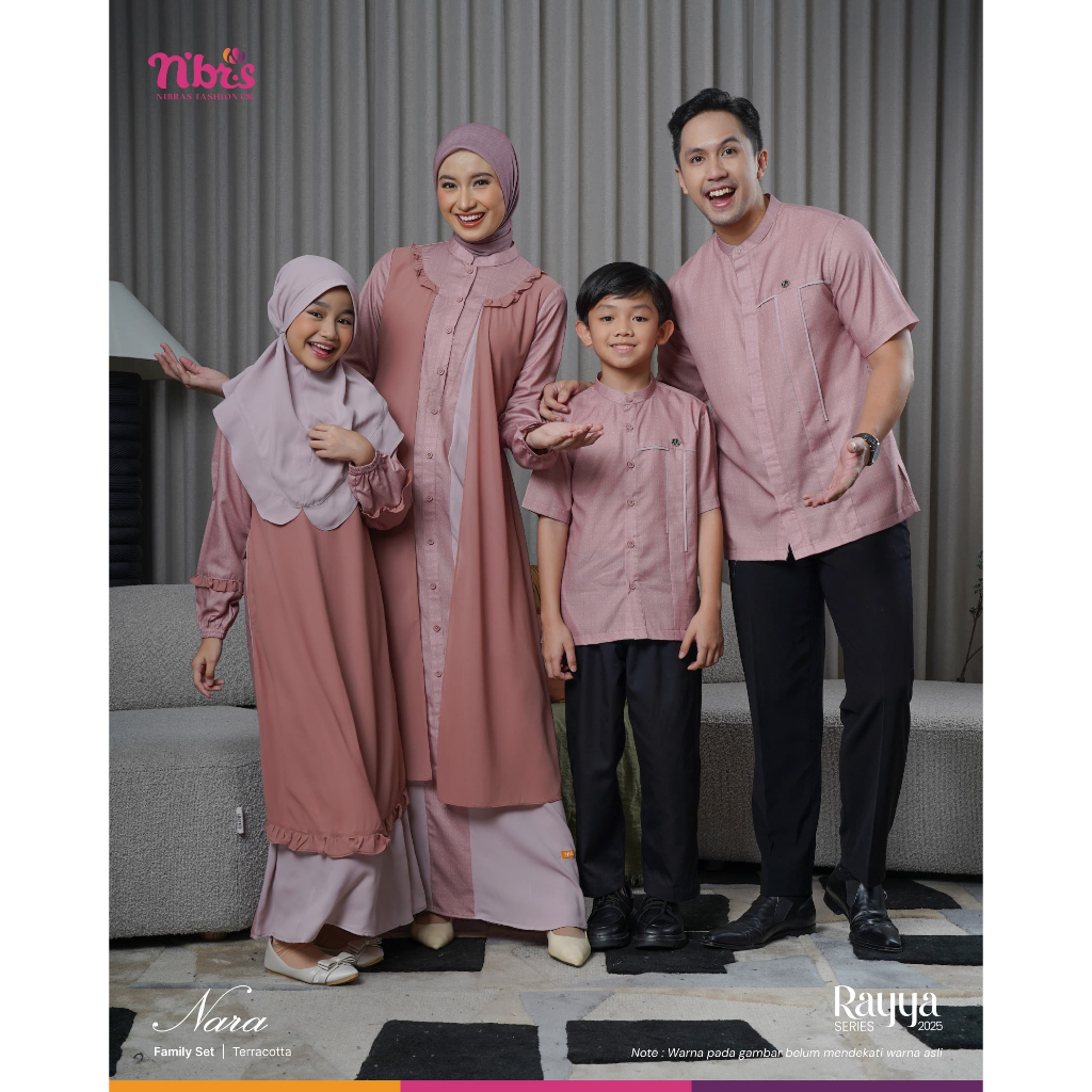 Rayya Nara Family Set Terracotta BY NIBRAS