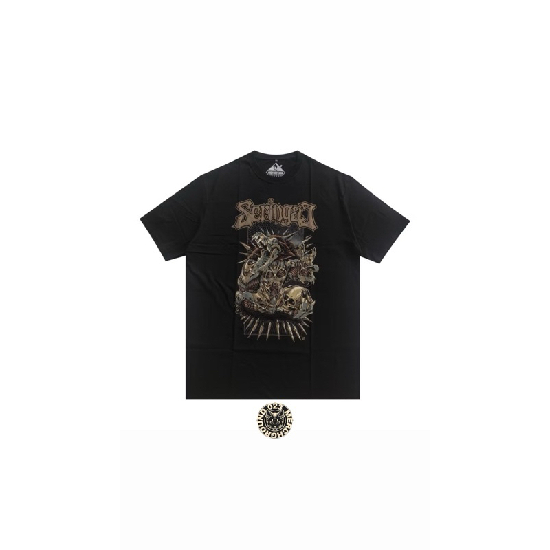 [ORIGINAL] T-Shirt Seringai - Wolf Mecha