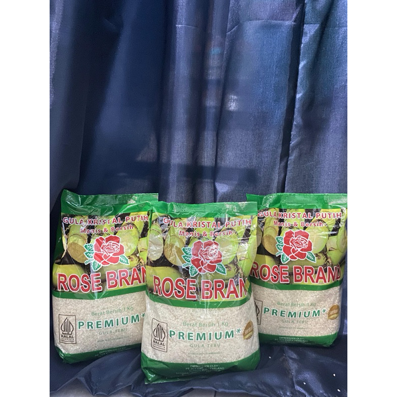 

READY Gula Kristal Putih Rose Brand Premium 1kg