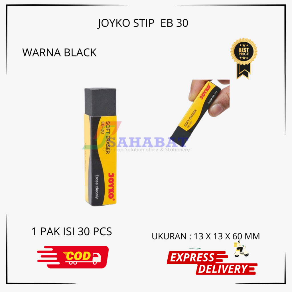 

JOYKO STIP EB 30 CO / PENGAPUS JOYKO MURAH / PENGAPUS MURAH / 30 PCS