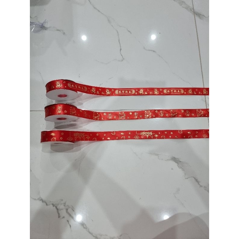 

1 meter.pita untuk edisi chinese new year