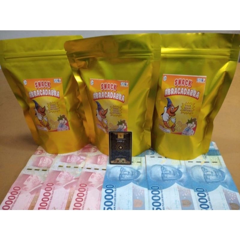 

VIRAL! SNACK ABRACADABRA BERHADIAH UANG TUNAI & EMAS kekinian