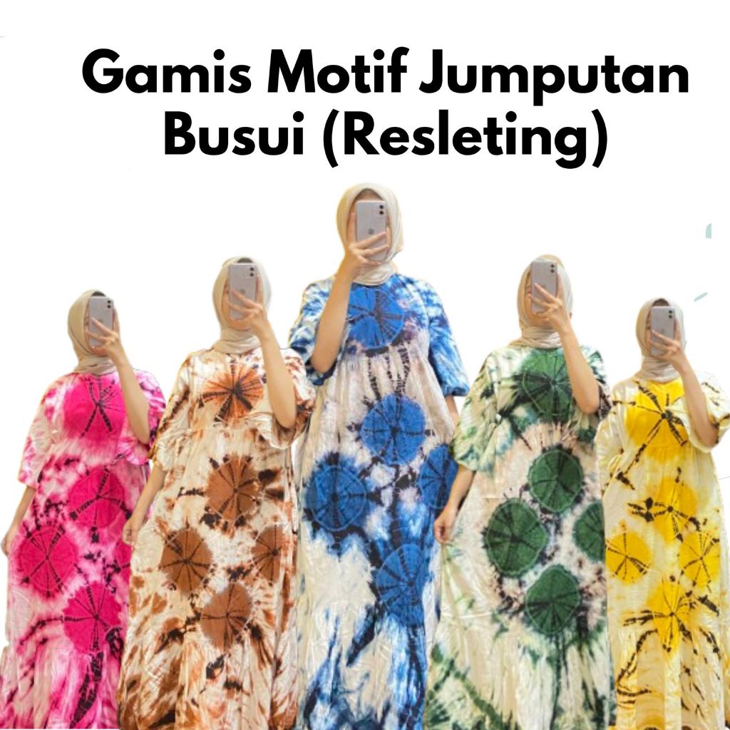 [ BEST SELLER NEW MOTIF ] DRESS CIBI LENGAN 3/4 BAHAN  RAYON TEBAL TERBARU / DRESS WANITA  MOTIF JUM