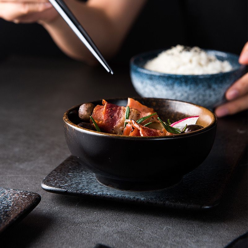 POKA Rice bowl/Mangkok nasi keramik/Soup bowl/Banchan bowl japanese