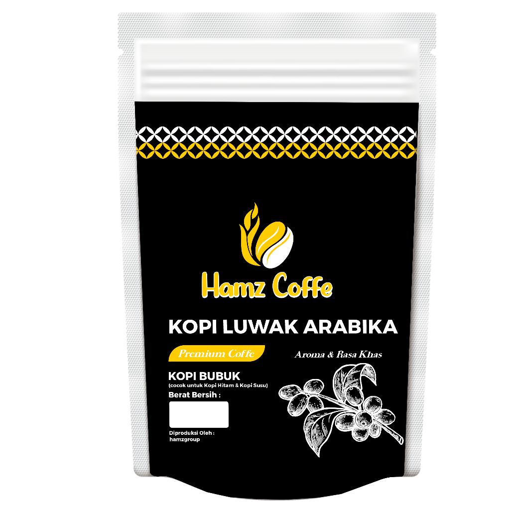 

HAMZ COFFE - Bubuk kopi robusta premium autentik