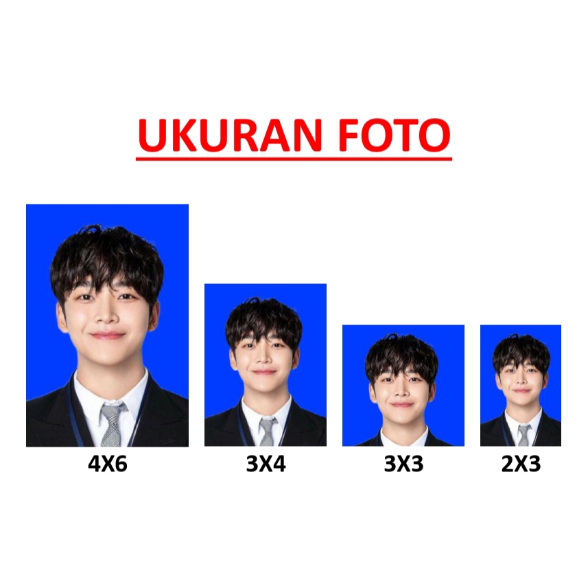 Cetak Foto 2x3/3x4/4x6