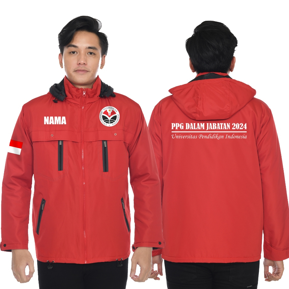 JAKET PPG UPI 2024 FREE NAMA LOGO FAKULTAS UNIVERSITAS KAMPUS TERBARU UPI UNJ UNDIP UNESA