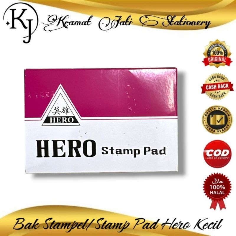 

Bak Stampel/Stamp Pad Hero Kecil (1 Pcs)