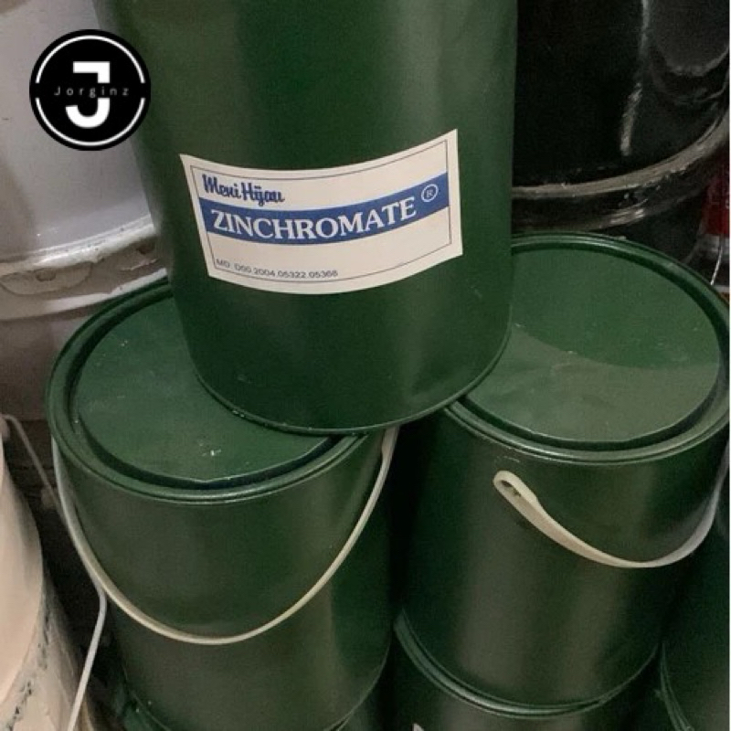 Cat dasar besi Zinchromate hijau galon 5 liter