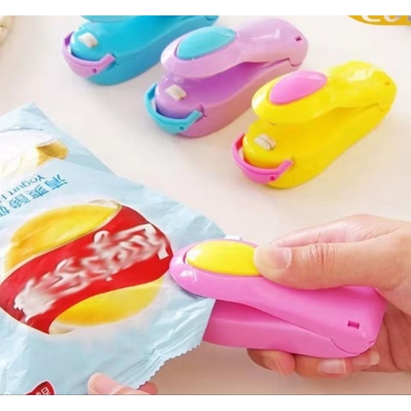 Alat Perekat Plastik Elektrik / Mini Hand Sealer Portable / Alat Pres Mini Elektrik