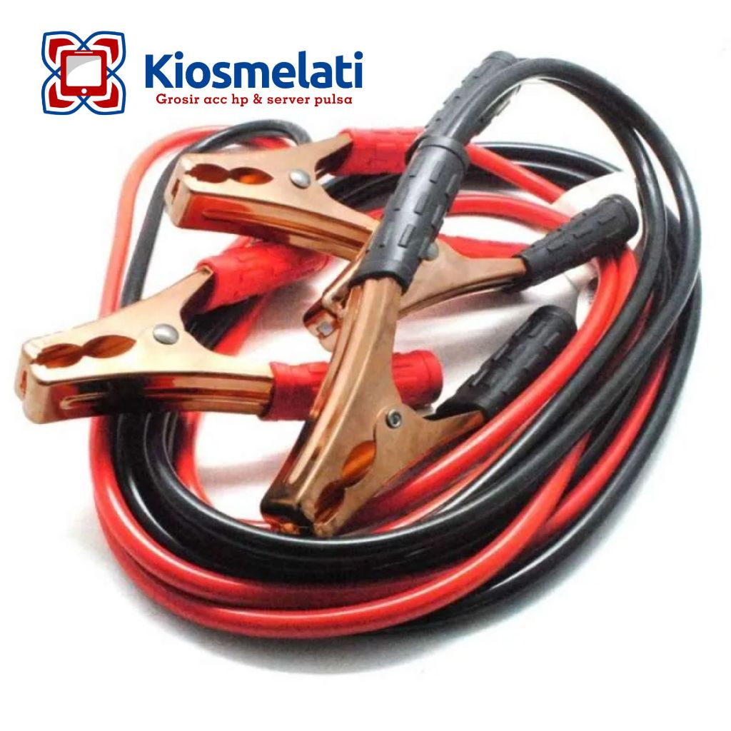 Kabel Jumper Aki Mobil 500 AMP Kabel Starter Jumper Panjang 1,5 Meter / 4 Meter