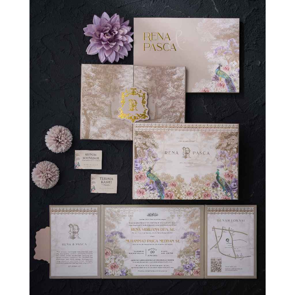 Undangan Trifold 25x18