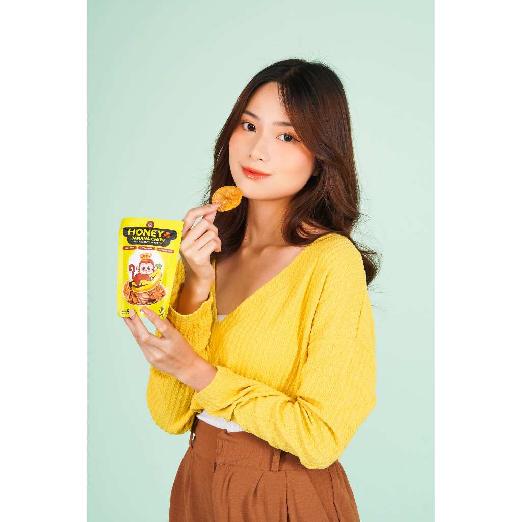 

Honey Banana Chips 50gr Kids Souvenir Ultah Anak Hampers Snack Camilan Anak