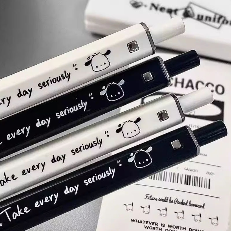 

Pulpen Retractable Gelpen Pena Sanrio 0.5 Hitam lucu