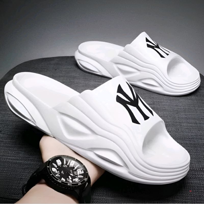 NEW SANDAL SLOP ANAK DAN DEWASA PRIA SANDAL SLOP COWOK SANDAL SLIP ON COWOK KEKINIAN MOTIF MY 30-44