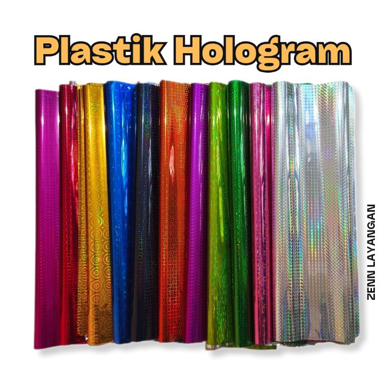 

Plastik Hologram Mengkilap Bungkus Kado Parcel Dan Layangan
