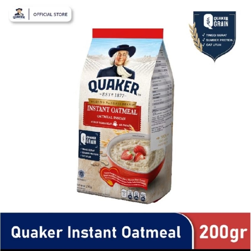 

Quaker Oat 200gr