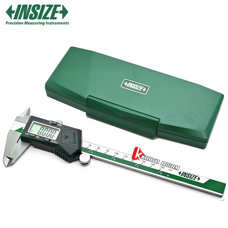 Insize Jangka Sorong Digital Sketmat Sigmat Caliper 6" Sigmat Digital