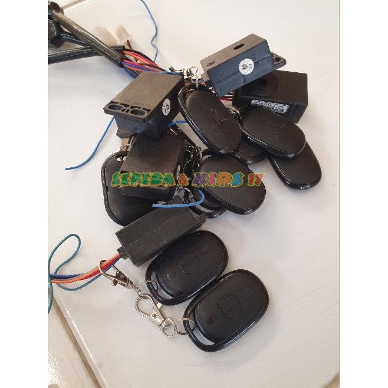 ALARM DAN REMOT SEPEDA LISTRIK// alarm gembok sepeda