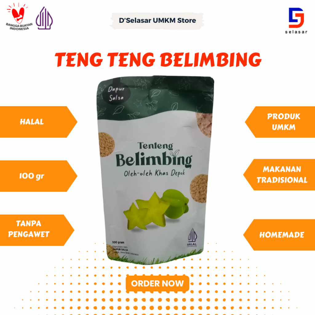

Dapur Salsa - Tenteng Belimbing oleh-oleh khas Depok