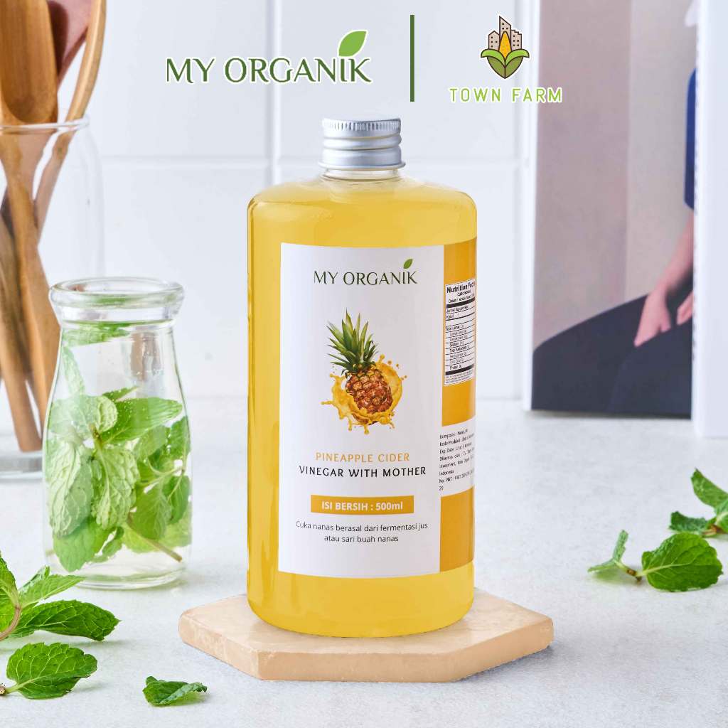 

My Organik CUKA NANAS 500 ML ORIGINAL WITH MOTHER CUKA NANAS ORGANIK MURNI TANPA CAMPURAN