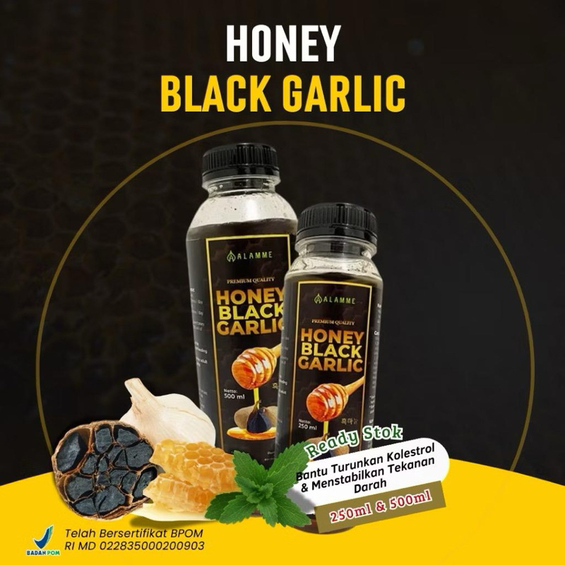 

HONEY BLACK GARLIC MADU BAWANG HITAM TUNGGAL 100% ORIGINAL ALAMME