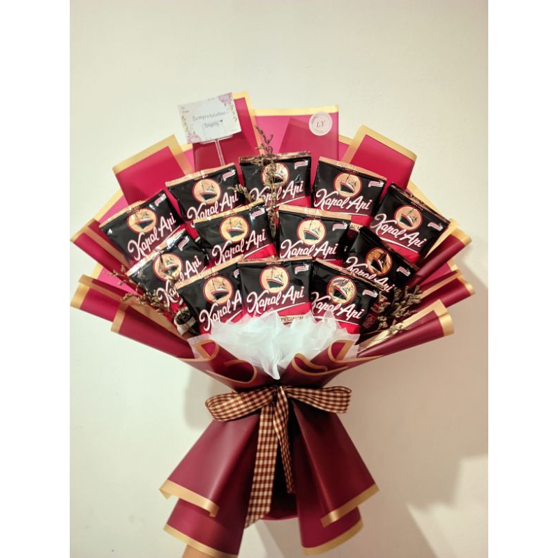 

Buket kopi/ kopi kapal api 12pcs