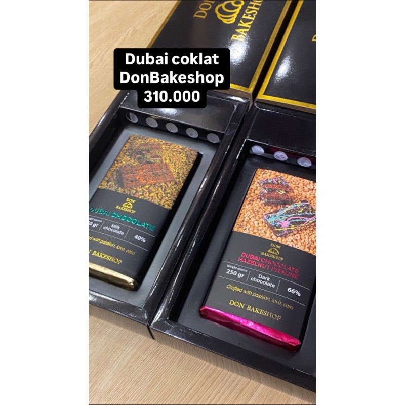 

Dubai Chocolate READY STOCK! don bakeshop termurah original 100%