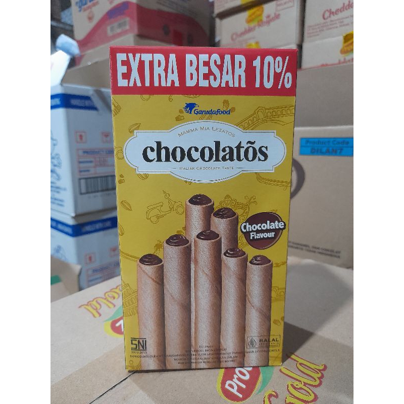

Chocolatos chocolate Box 14gr eceran 1000