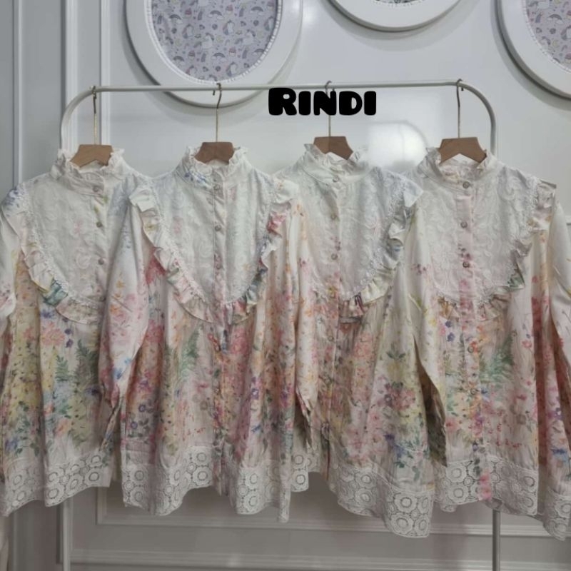 Meijiwang atasan renda cantik embun,rindi,cyndi