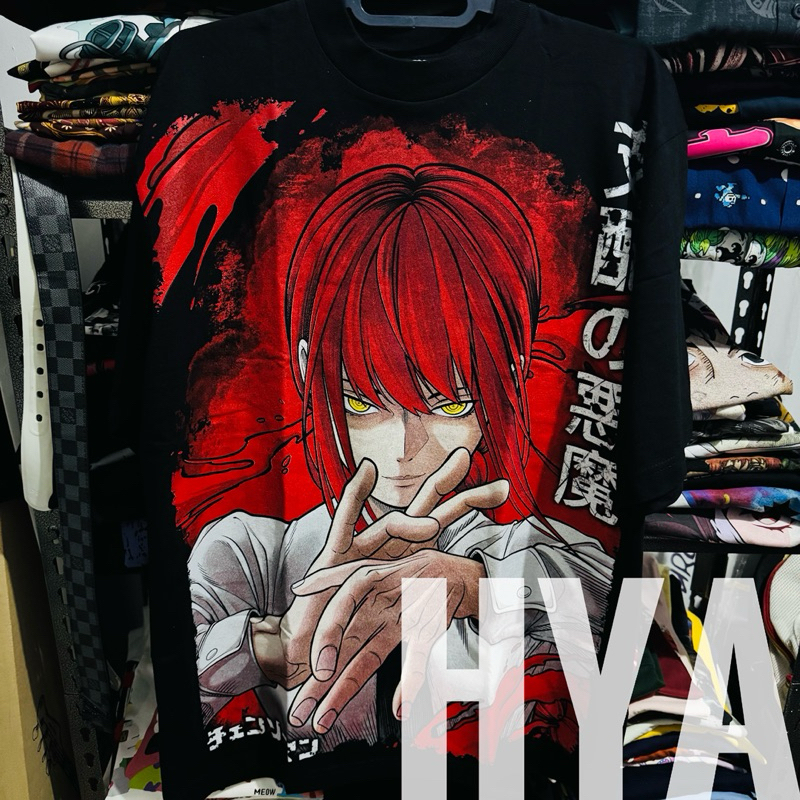 Chainsaw Man Bootleg T-shirt / Kaos Chainsaw Man Makima