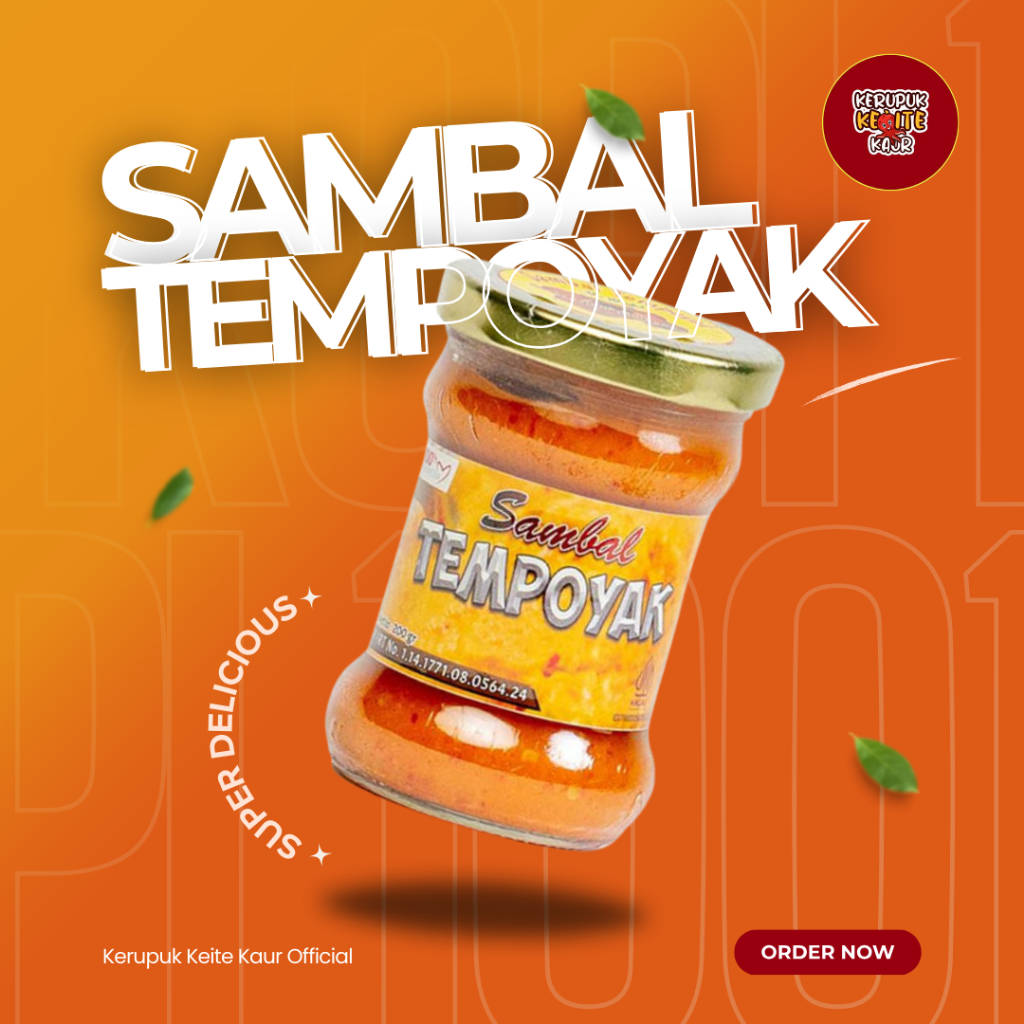 

Sambal Tempoyak Khas Bengkulu 200gr