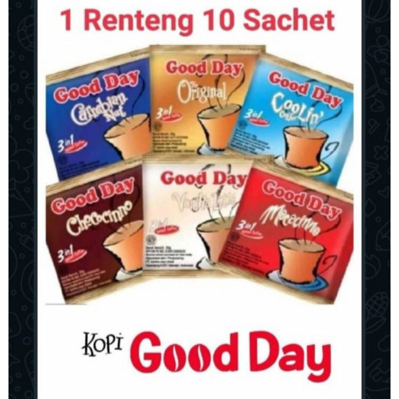 

good day sachet isi 10