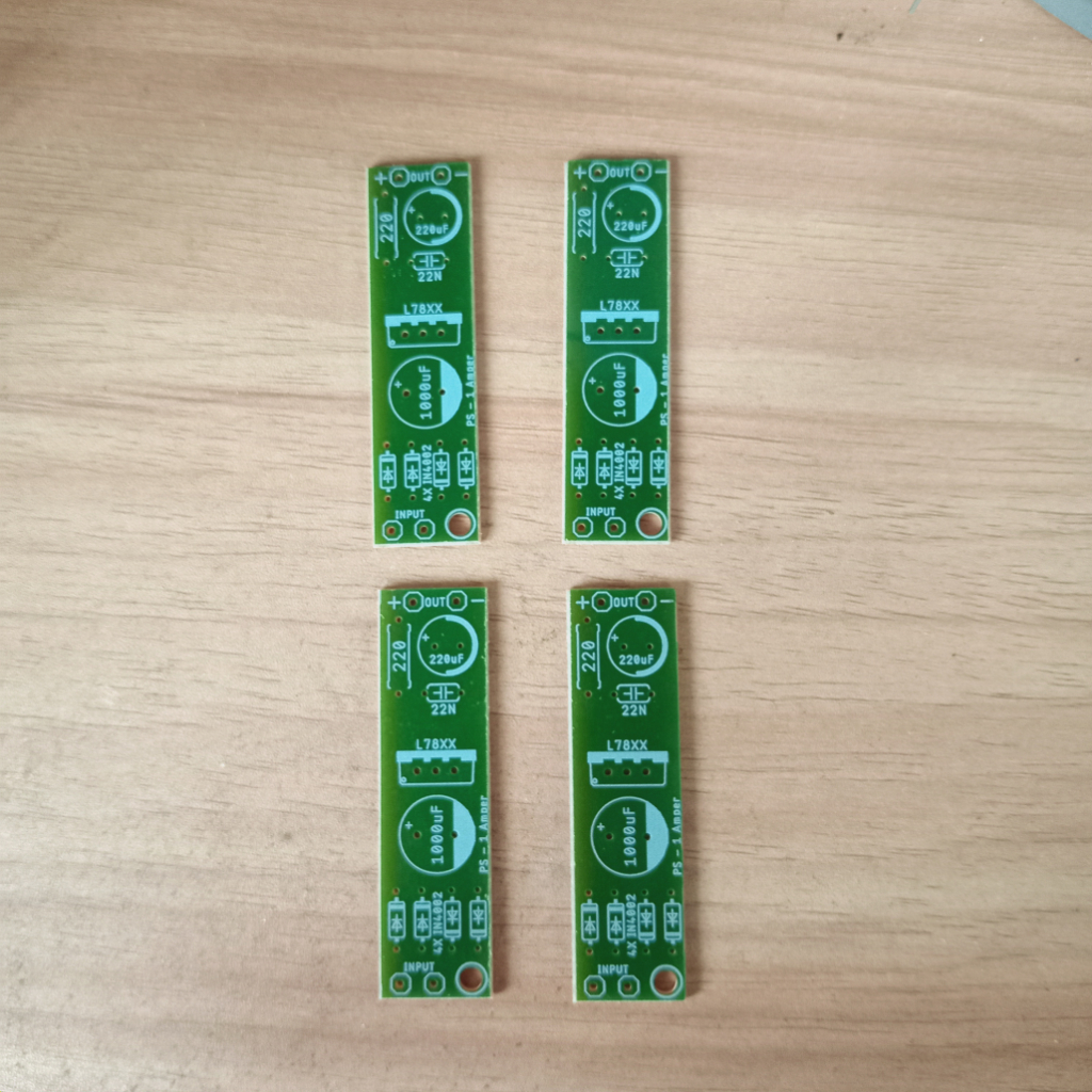 4pcs Pcb Psu 1 Transistor Non CT 7812 7805 7809 7815