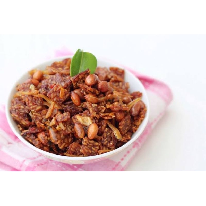 

Tempe Teri Kacang Balado (PEDAS MANIS) Isi 200 gram