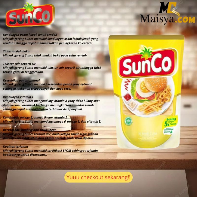 

MINYAK GORENG SUNCO 1L