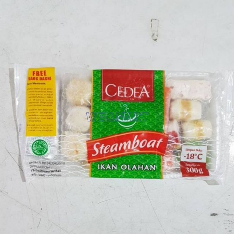 

Cedea Steamboat Dashi 300gr Shabu Shabu Dashi Sauce Ikan Olahan