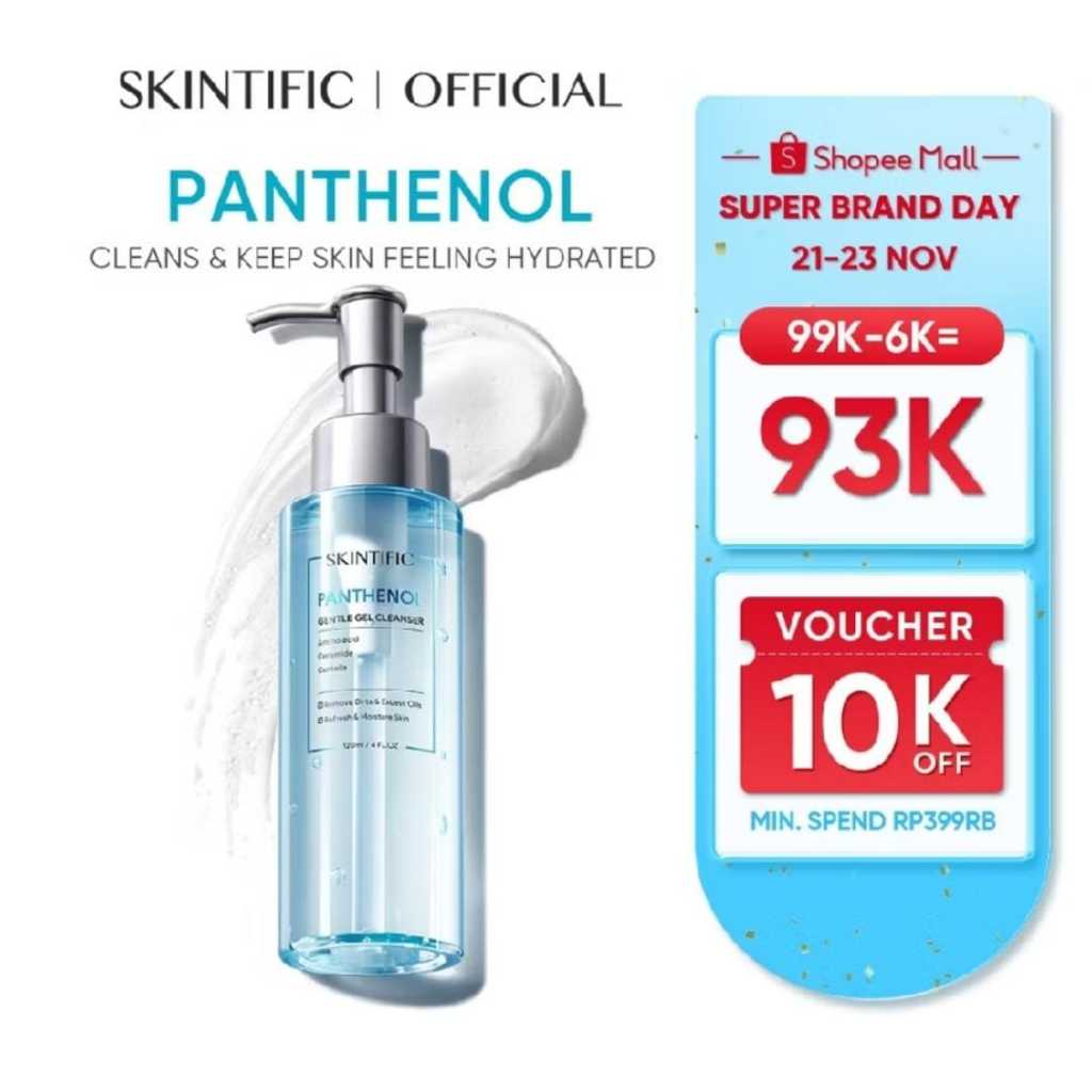 Scintifik Panthenol Cleanser Skin Clean & Hydread