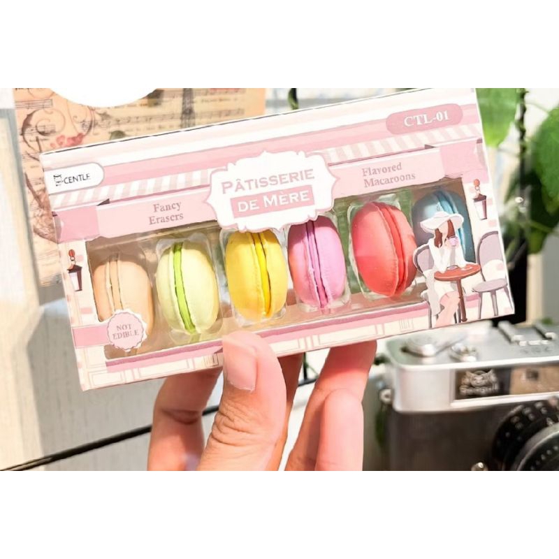 

PENGHAPUS BENTUK MACARON LUCU ERASER BENTUK UNIK ALAT TULIS