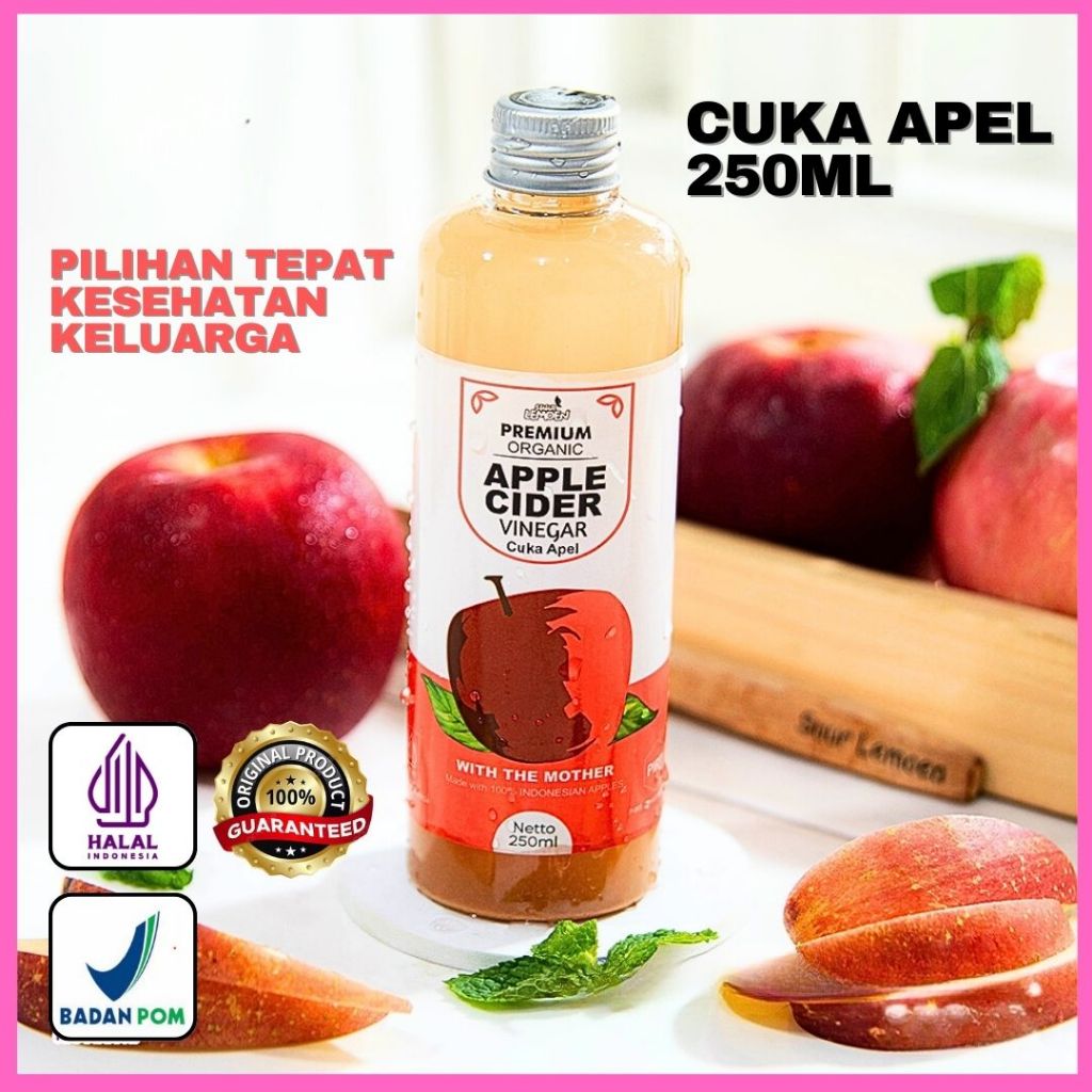 

Suur Lemoen Cuka Apel 250 ml With The Mother