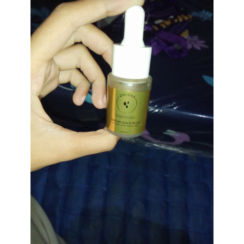 preloved daviena skincare serum gold