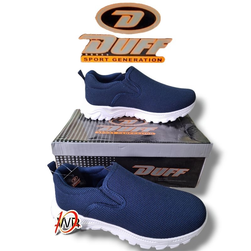 SEPATU SLIP-ON DUFF PRIA DEWASA 39-45 ORIGINAL