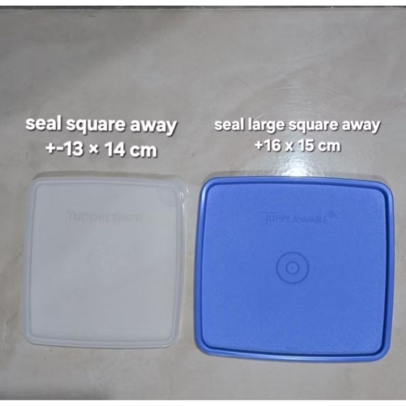 Seal Square away dan seal Large square away