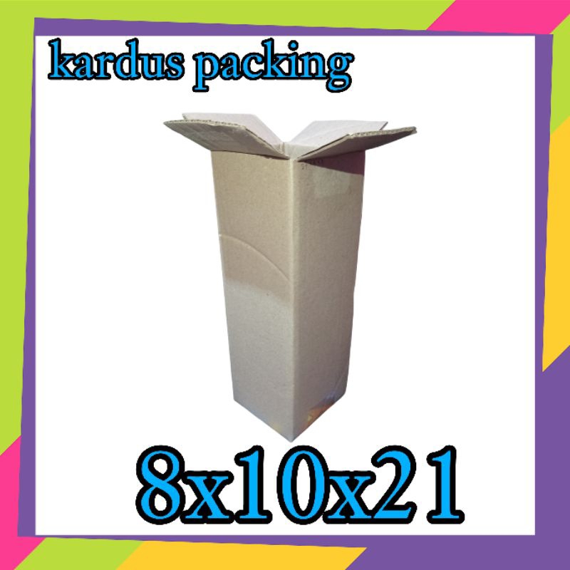 

kardus packing UK 8x10x21 kardus kecil kardus besar